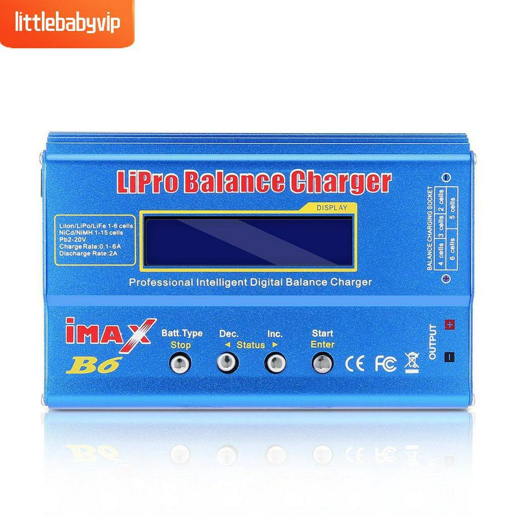 iMAX B6 Lipo NiMh鋰離子鎳鎘RC電池平衡數字充電器放電器 特惠 小寶五金