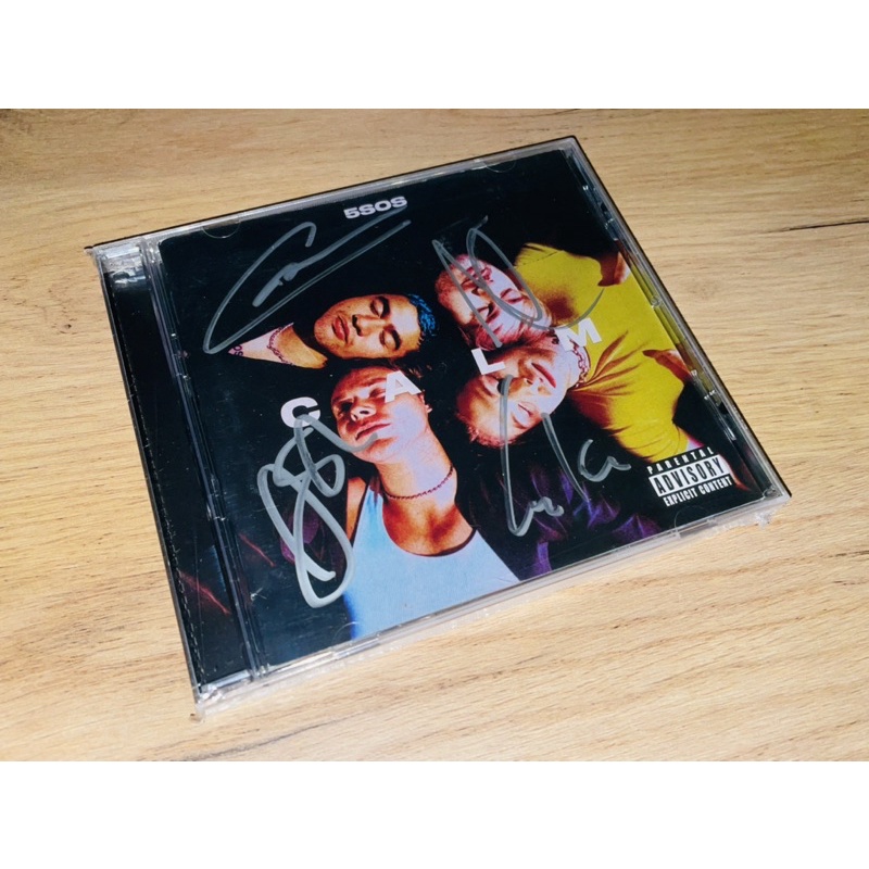 5SOS 5 Seconds Of Summer 到暑五秒 CALM 全新歐版親筆簽名專輯