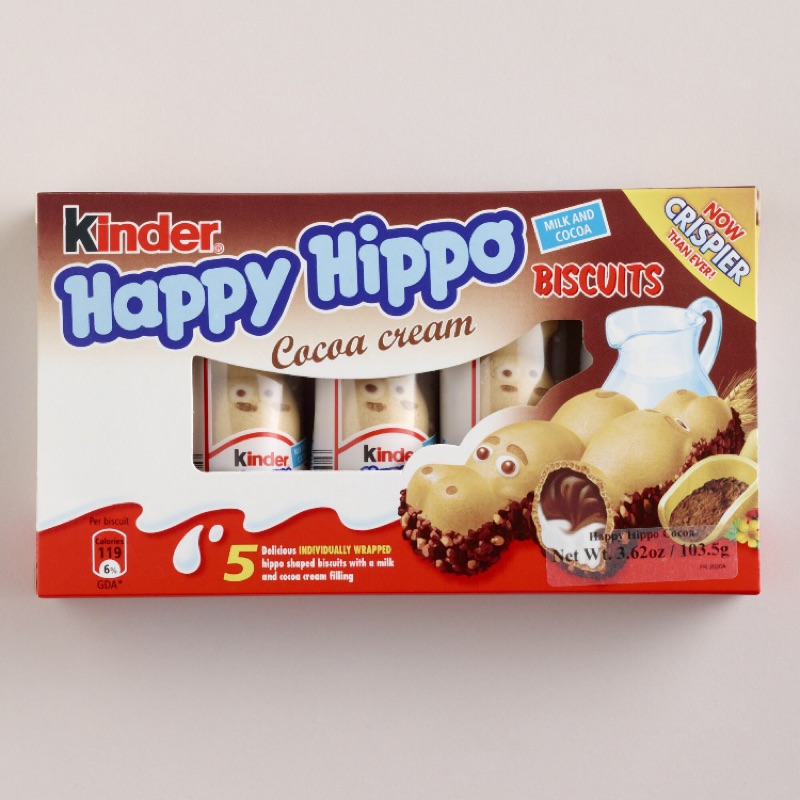健達Kinder 快樂河馬巧克力 Happy Hippo