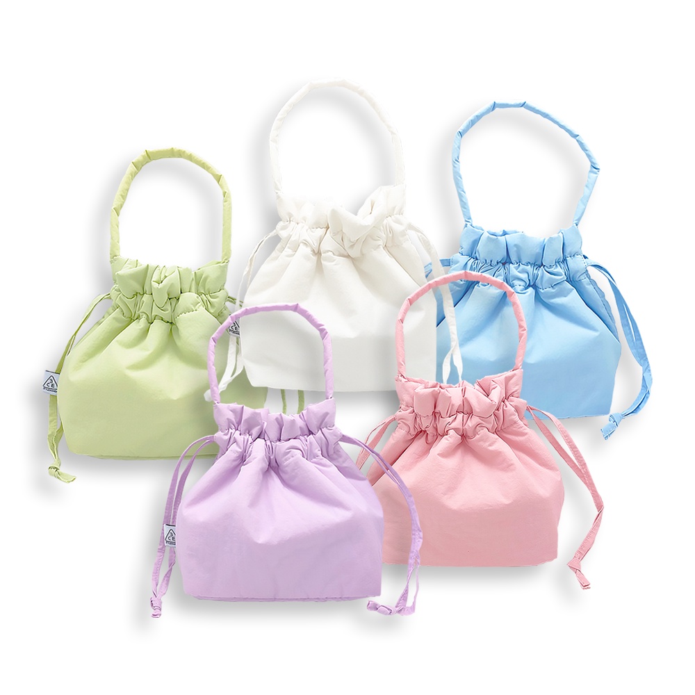 【3CE】棉花糖水桶包 雲朵化妝包 化妝包 PADDED BUCKET BAG 雲朵 水桶包 糖果色