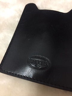 Fossil 真皮卡片夾