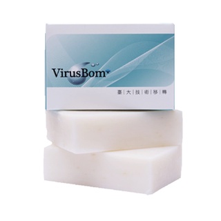 【樂森藥局】病毒崩 VirusBom 100ppm 白麝香燕麥皂 (100g) 21.5.24製造 保存5年