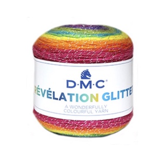 【幸福手作】DMC金蔥蛋糕線 Revetation 20%羊毛 一顆就可編織一條餒力的披肩/圍巾🧣