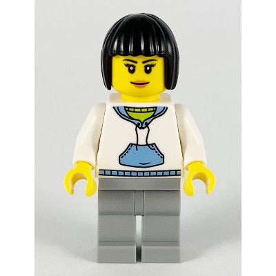 LEGO 80105 拆售 人偶 廟會 廣場 女孩 Woman