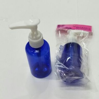 乳液瓶 壓瓶[ 台灣現貨 台灣出貨]沐浴瓶 壓瓶 75ml藍色壓瓶  塑膠瓶 瓶 沐浴乳瓶 特價