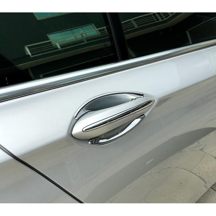 BMW 7系列 F01 F02 F03 F04 2008~2014 超質感 改裝 車門把手防刮內襯飾貼