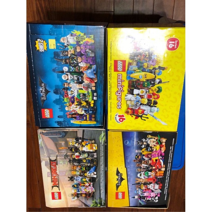 Lego 樂高 71013 71017 71019 71020 71024 71021 完整空盒