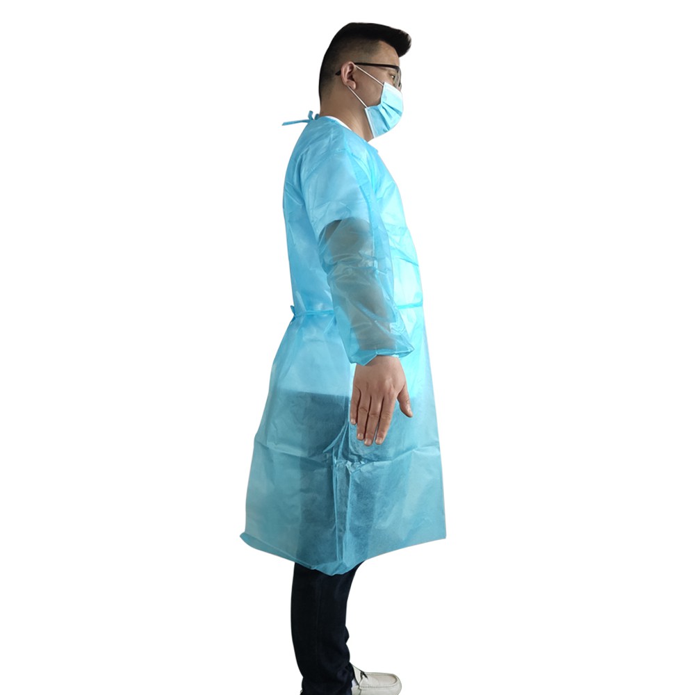 自产自销现货一次性不織布防護衣防疫衣隔離衣普通pp防塵凈化服防靜電服防疫必備隔離病菌有效隔離 蝦皮購物