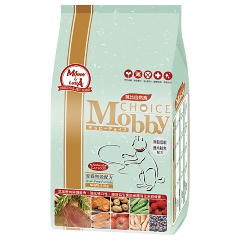 Mobby Choice莫比自然食 鹿肉&amp;鮭魚愛貓無穀配方 芭絲特 Bastet 商城