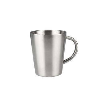 【LAMASED】水杯 304不鏽鋼 馬克杯 防燙 杯子 啤酒杯 咖啡杯 雙層杯