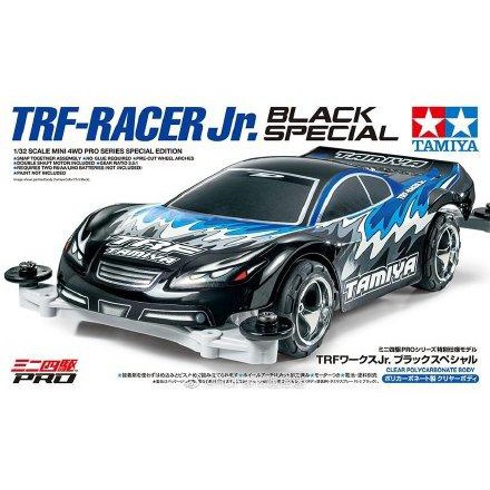 四驅博士學校 Tamiya 95550 四驅車(軌道車) 田宮 TRF-RACER Jr 透明軟殼 (MS灰底盤)
