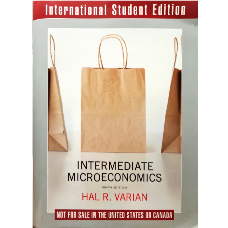 Intermediate Microeconomics【原文】9/E Varian