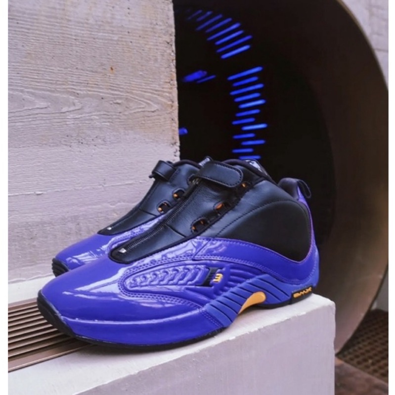 【吉米.tw】代購 REEBOK The Answer IV 艾佛森 四代 IVERSON 籃球鞋 湖人隊配色 復古球鞋