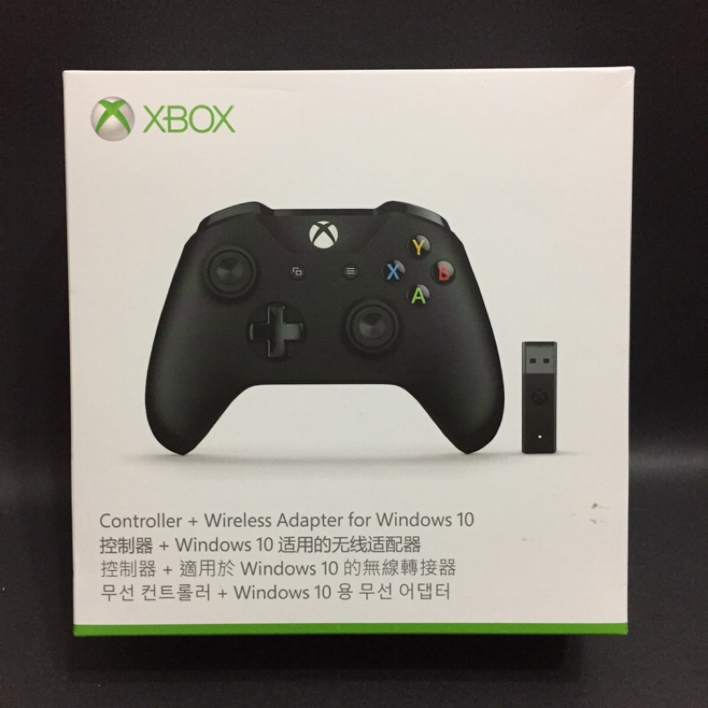 XBOX ONE 無線控制器 + windows10 無線轉接器 新版 藍芽 手把