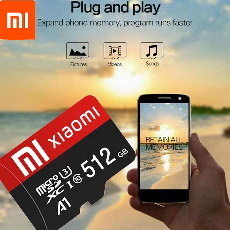 XIAOMI 原裝小米 4GB 16GB 64GB 128GB 512GB 1TB Tarjeta Microdrive