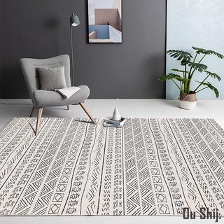Ou Shij.✨ 摩洛哥北歐地毯客廳現代沙發茶幾地墊 輕奢高級房間臥室床邊毯滿鋪家用