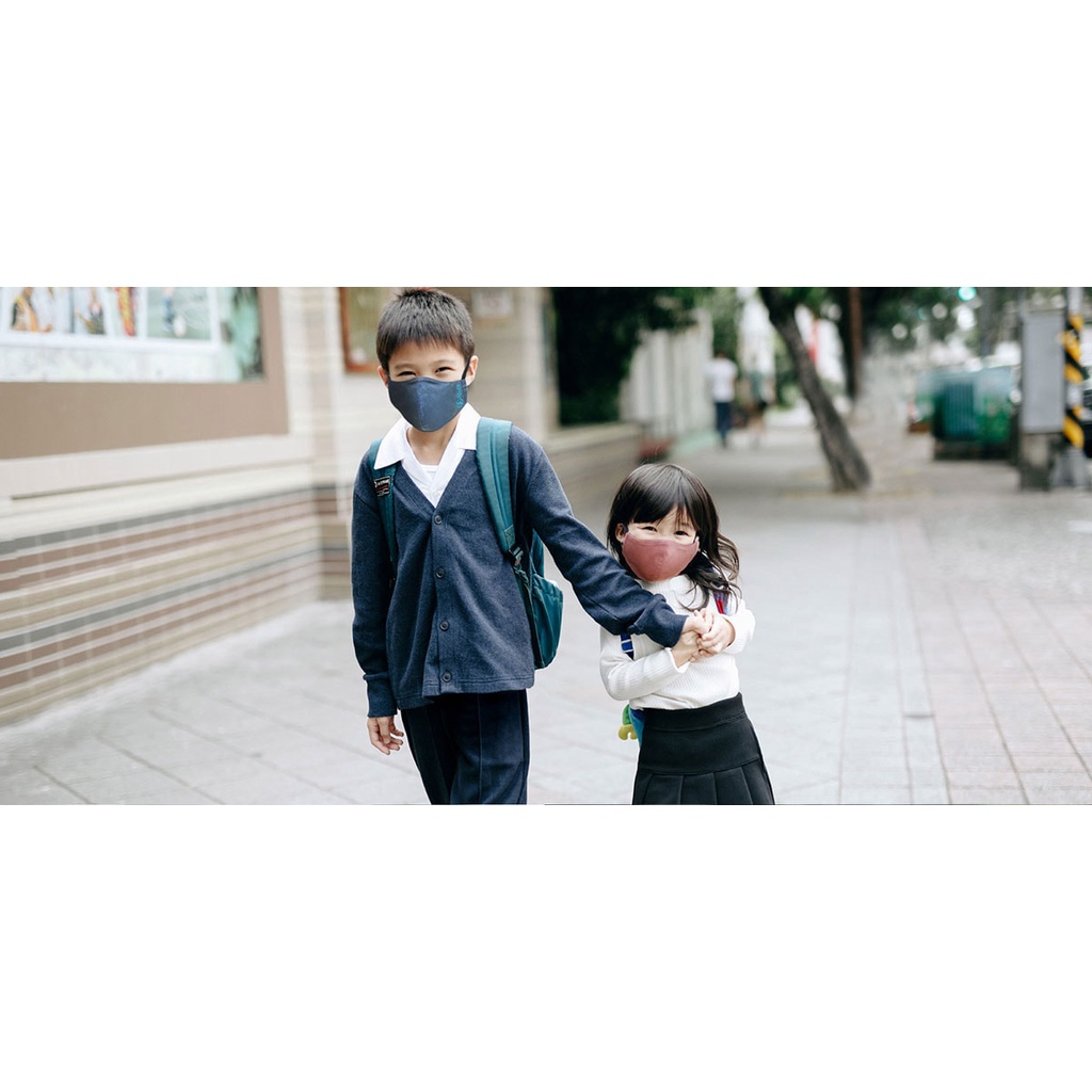 {馬克單車} 現貨 x-pure 淨對流抗霾布織口罩-Basic款 兒童口罩