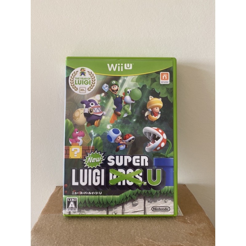 二手含運wii U 超級路易吉u 日版 蝦皮購物