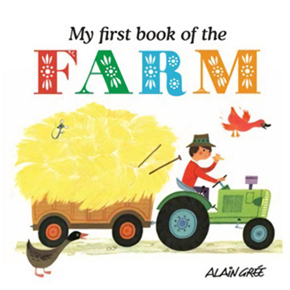 My First Book Of Farm 我的第一本農場書(硬頁書)(外文書)(福利品)