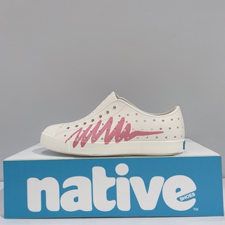 Native JEFFERSON PRINT X Crayola中童 白色 防水 雨鞋 休閒鞋 121001018974