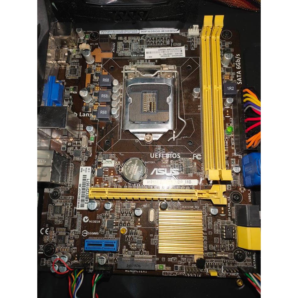 ASUS 華碩 H81M-E/M51AD/DP_MB 1150 主機板 便宜賣 電池全新 7-11免運