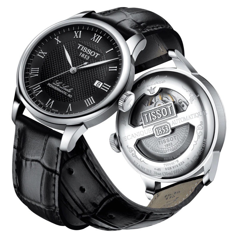 二手天梭錶 機械錶 自動上鍊 精品 男女適用T-Classic Le Locle Powermatic 80