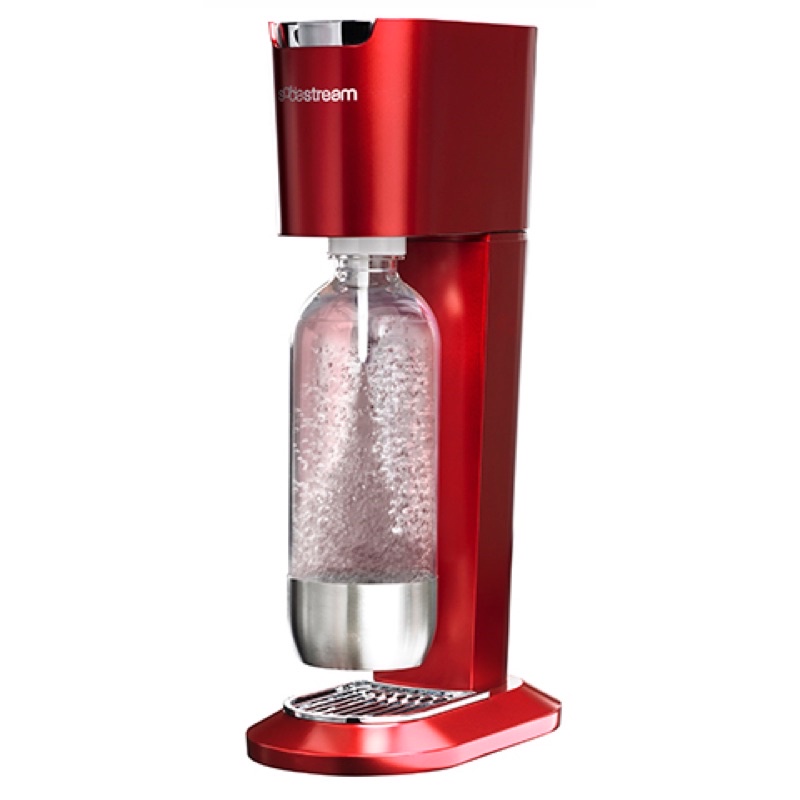 全新 未拆封膜 Sodastream GENESIS DELUXE氣泡水機 紅色 低價轉售