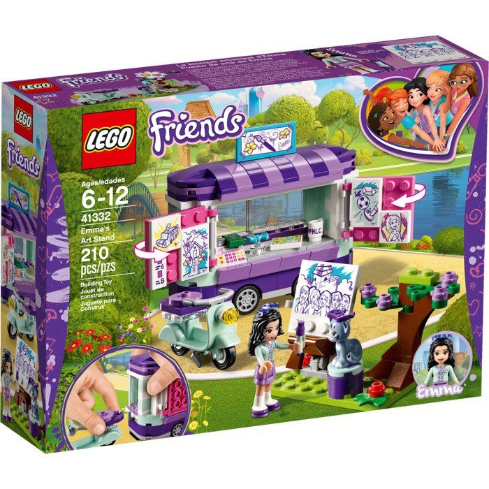 二手LEGO Friends系列 - 41332 艾瑪的藝術小站