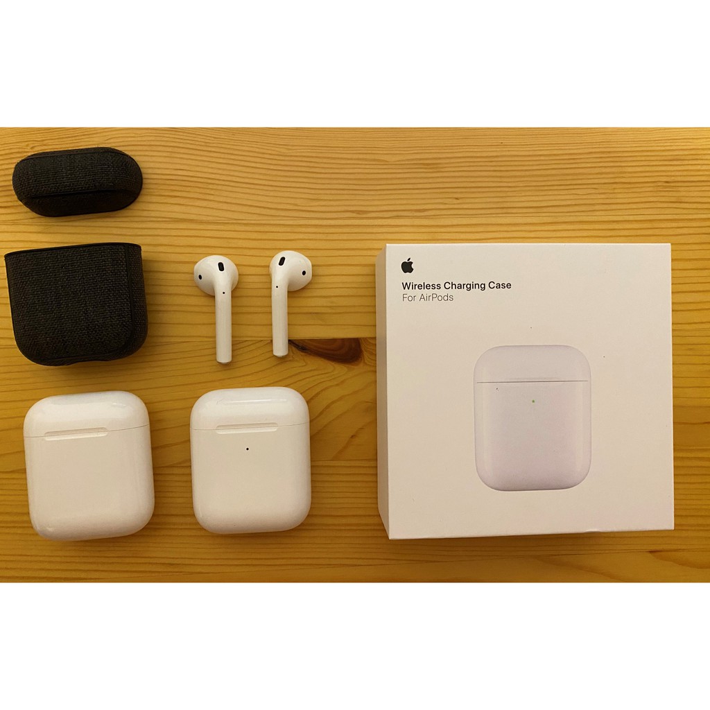 【二手】蘋果 藍芽耳機 Apple Airpods 一代含兩個充電座