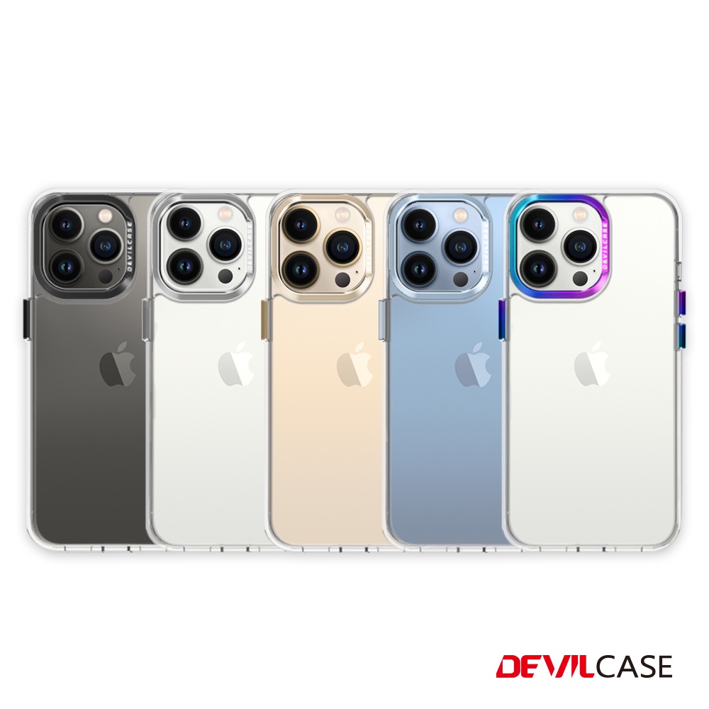 DEVILCASE iPhone 13 mini 13 Pro Max 惡魔 透明 標準版 手機殼 防摔 階梯款