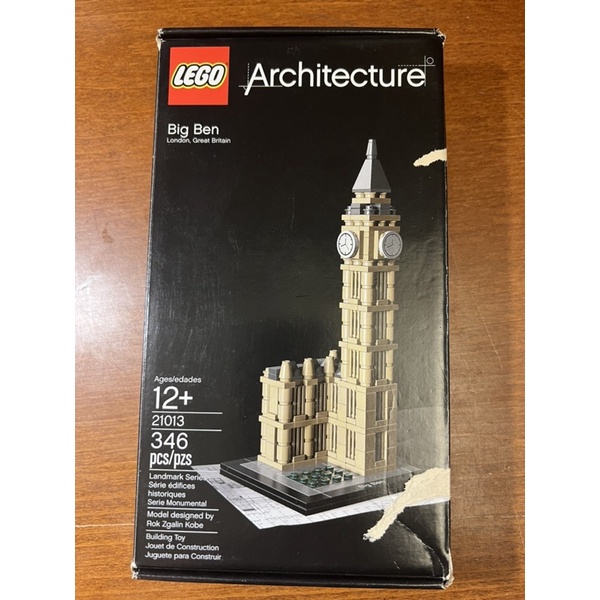 [二手］LEGO 21013 Architecture Big Ben
