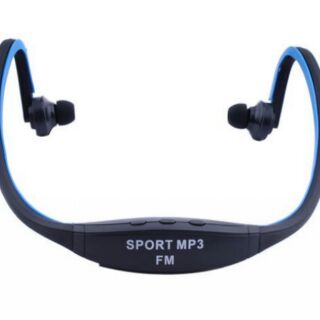 耳塞式 耳掛式 頭戴式 MP3 運動耳機 插卡式 耳機 籃/紅/黑色