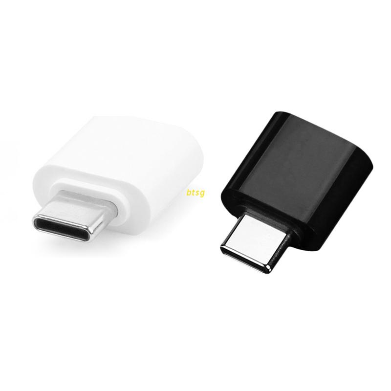 Btsg USB-C Type C USB 3.1 公對 USB 母 OTG 數據適配器, 用於 OnePlus 3T