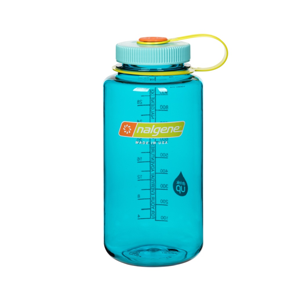 nalgene 1000 ml 寬口登山戶外運動耐熱水壺 蔚藍 2020-0432-蝦皮代開發票/現貨