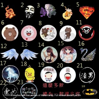 🔥臺灣現貨🔥迎賓燈 開門投影 照地燈 投影燈 LED 高亮 車門迎賓燈 機車照地燈 改裝 無須電池 免電池 加購底片
