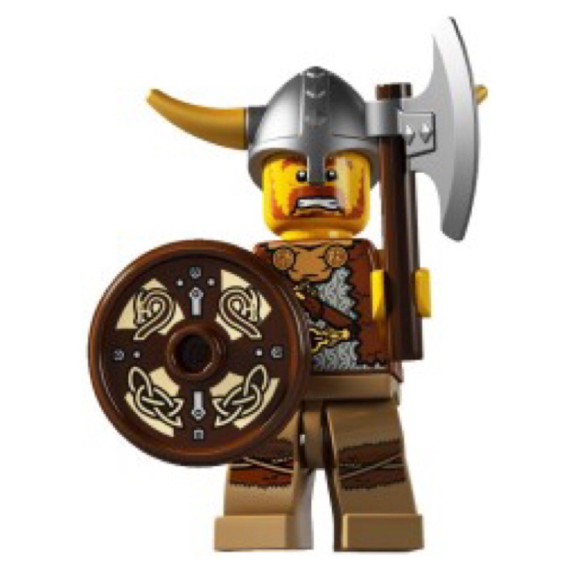 LEGO 樂高 第四代人偶包 8804 6 維京戰士