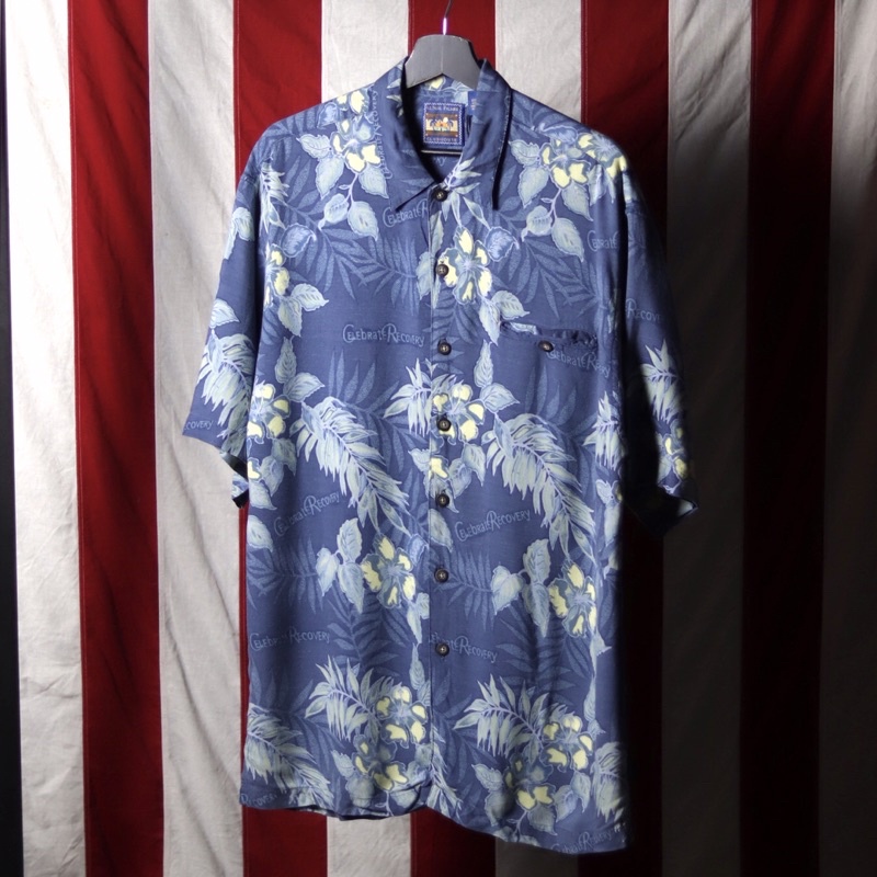 對抗世界 西門 Rayon aloha shirt 夏威夷衫T-0609-15