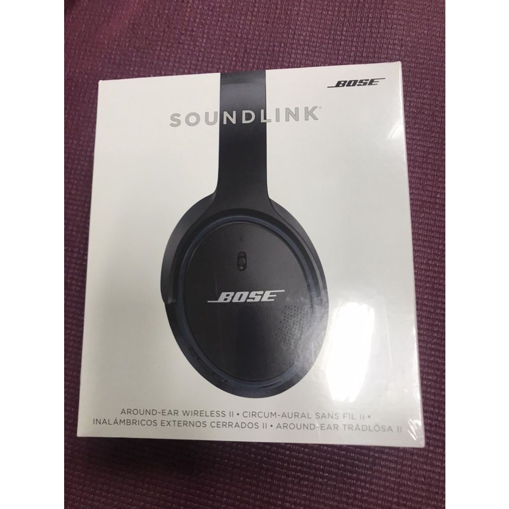 全新正品BOSE SoundLink II 2代耳罩式藍牙無線耳機美國原廠公司貨| 蝦皮購物