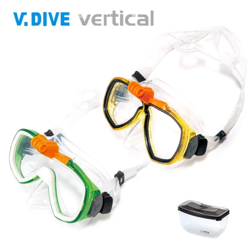 ✔️ V-dive 威帶夫【GoProT 面鏡 】全球首款水下Kodek/GoPro攝像拍照支架潛水鏡面鏡