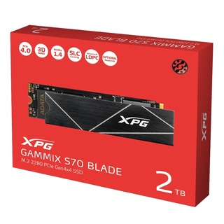 ADATA威剛 PS5主機擴充用 XPG GAMMIX S70 BLADE 1TB/2TB 固態硬碟含散熱片【魔力電玩】