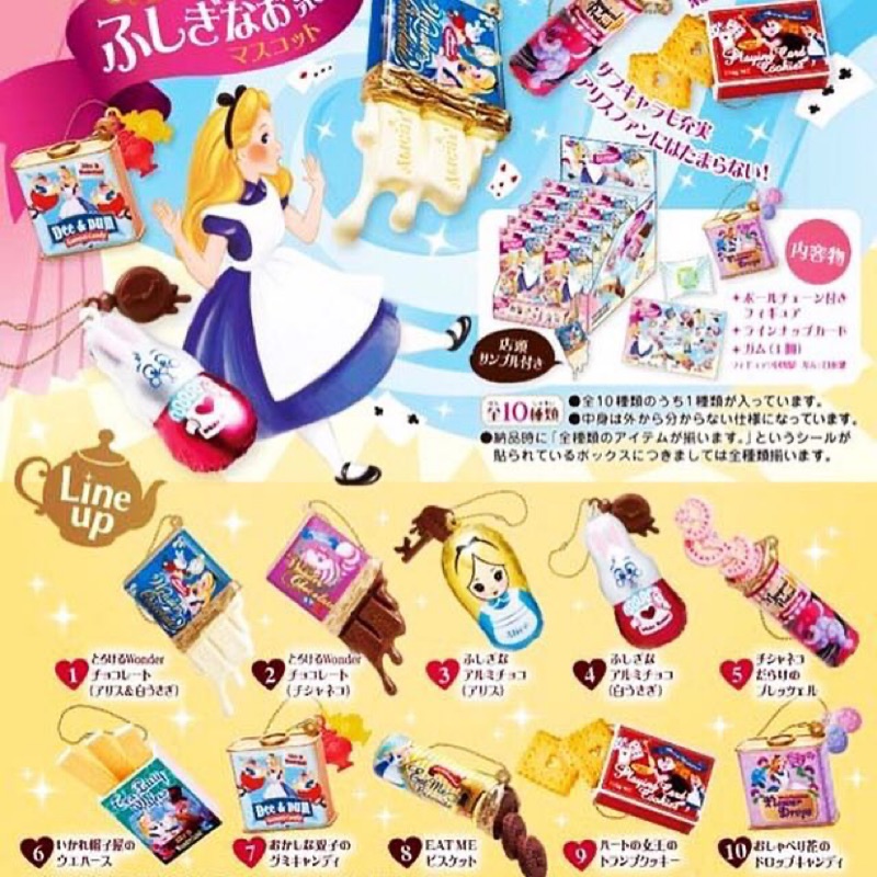 Re-ment 愛麗絲夢遊仙境食玩吊飾✨絕版品✨