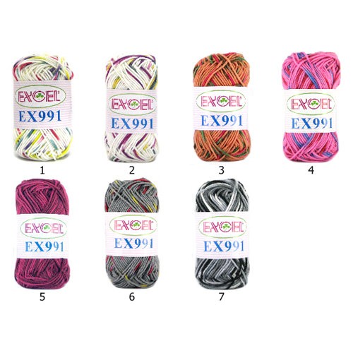 【非織不可】EX991C 花線 手鉤紗毛線 (玩偶、毛線娃娃、圍巾適用)