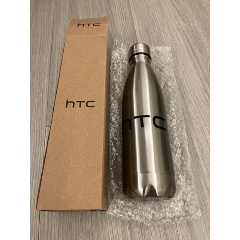 全新未使用 - HTC股東會紀念品  質感超好高級不鏽鋼保溫瓶 500ml（SUS304)