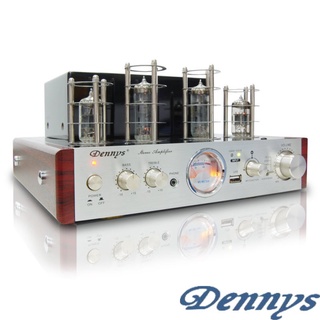 Dennys AV-814擴大機 發燒級4真空管擴大機內建USB/藍芽(AV-814)+4吋喇叭組(D-430)