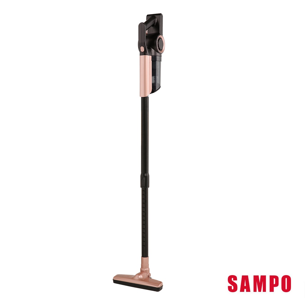 SAMPO聲寶 手持直立兩用羽量級吸塵器(附2HEPA濾網) EC-B13UYP(加碼送3M 牙線棒)