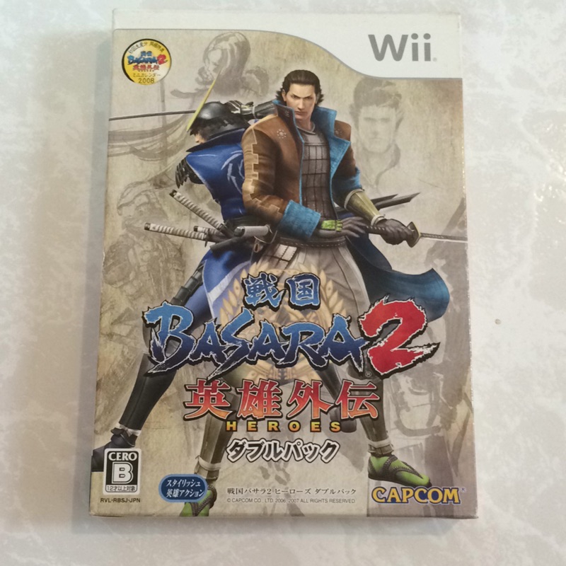 戰國basara 2 英雄外傳 含攻略本 蝦皮購物