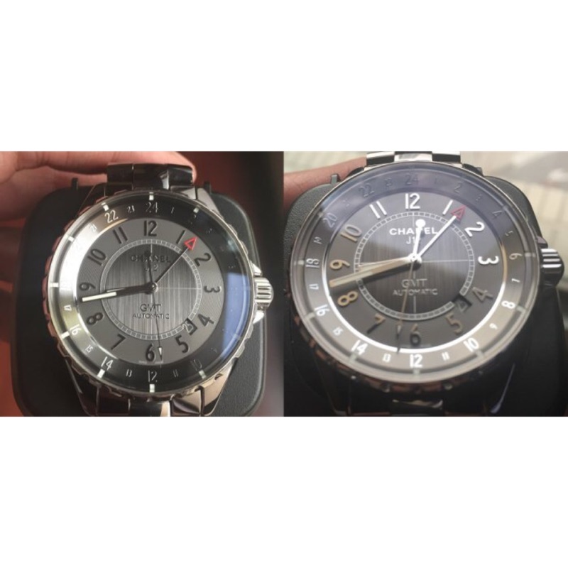 [6月超優惠 精品 機械錶]Chanel J12 GMT H3099 鈦陶瓷 41mm 自動上鍊