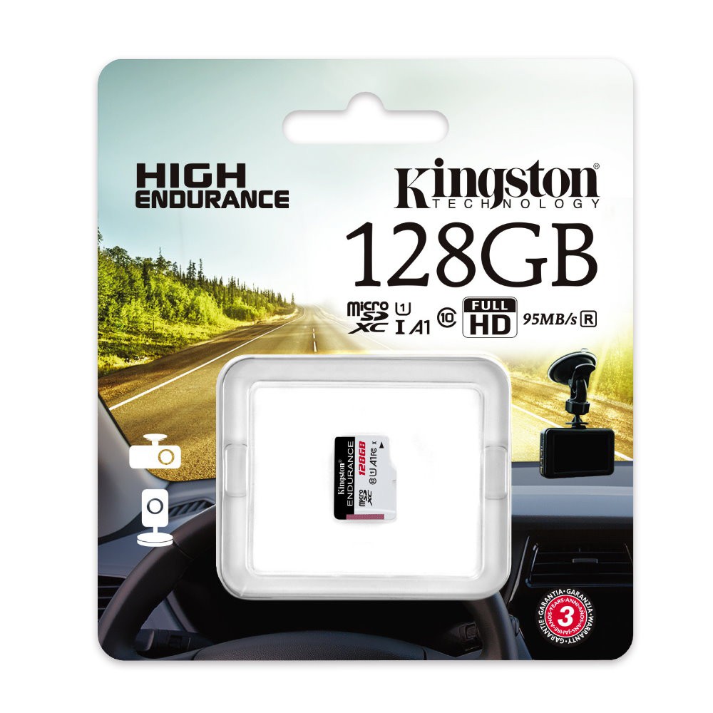 金士頓 KINGSTON SDCE 128G micro SDXC A1 監視器 行車記錄器 高效耐用記憶卡 蝦皮直送