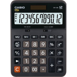 國隆 卡西歐 CASIO計算機 DX-12B 桌上型計算機 12位數 雙重電源 總計內存 利潤率 正負轉換