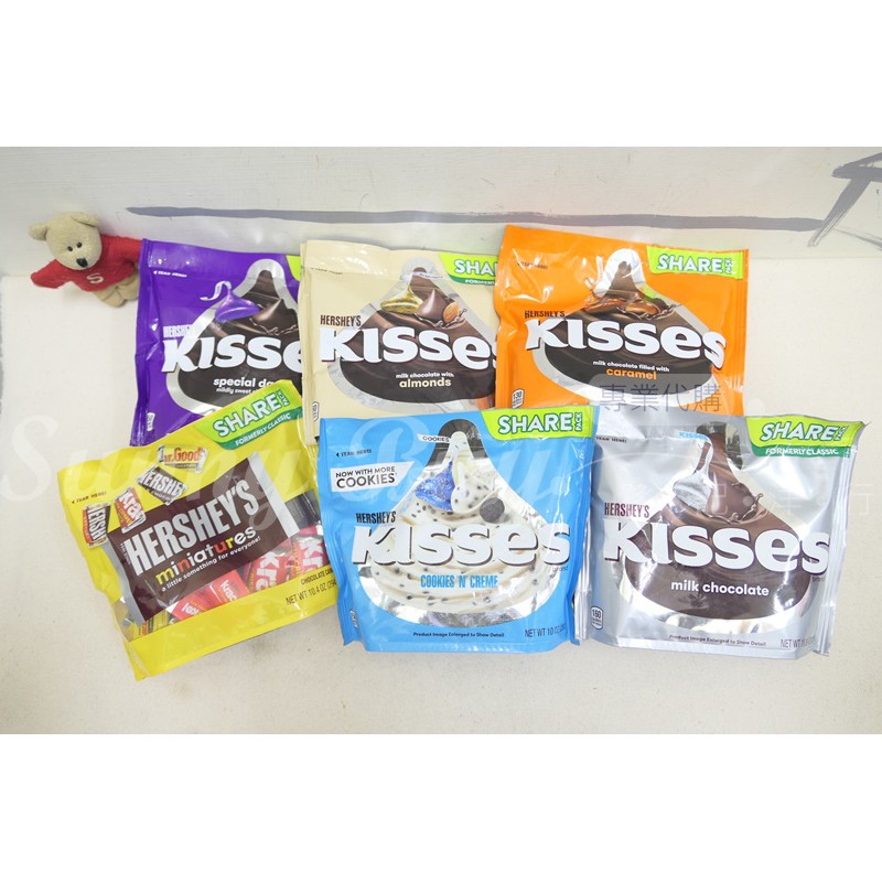 【Sunny Buy】◎現貨◎ Hershey's Kisses 藍色火種糖 水滴巧克力 金磚巧克力 多種口味